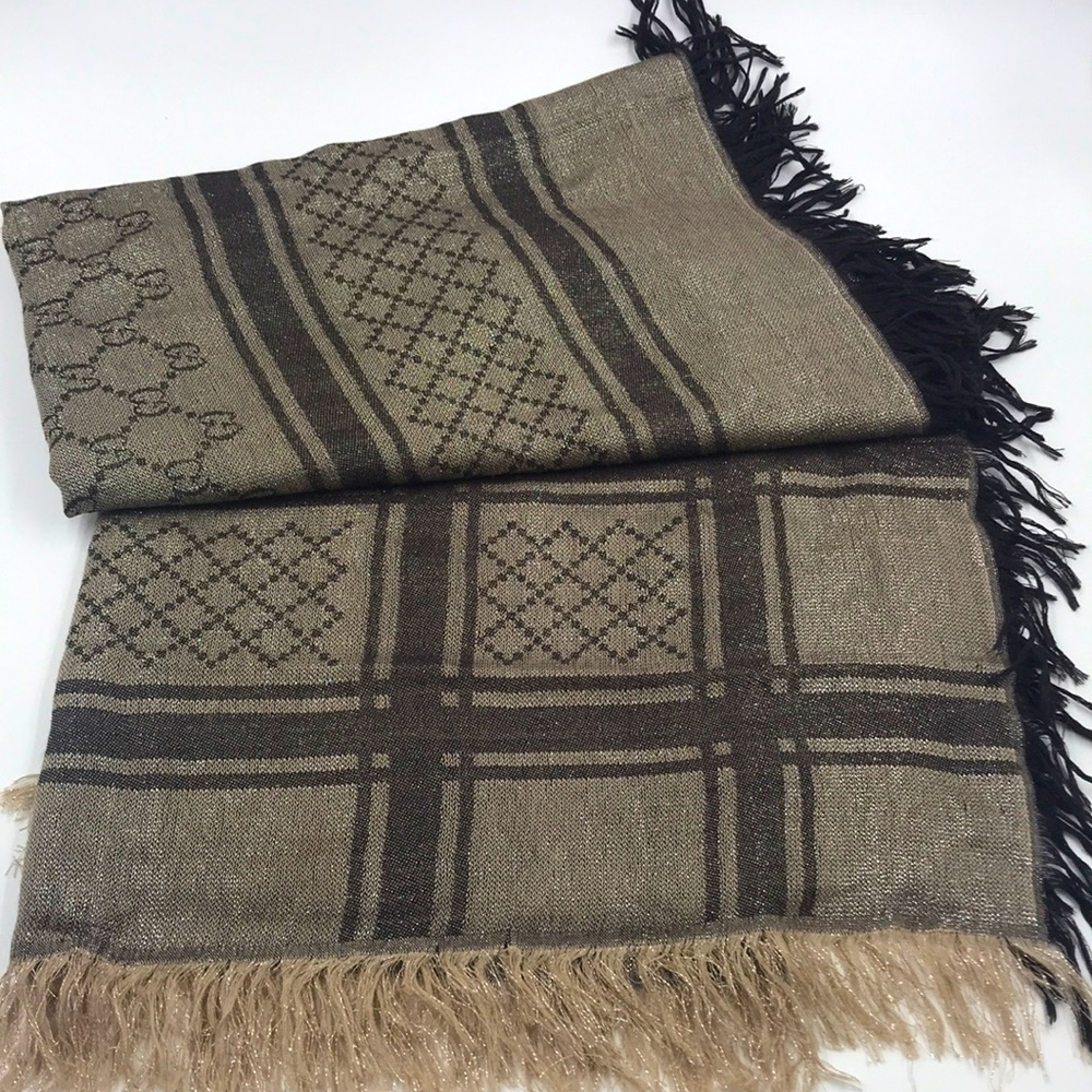 Authentic GUCCI SHAWL large